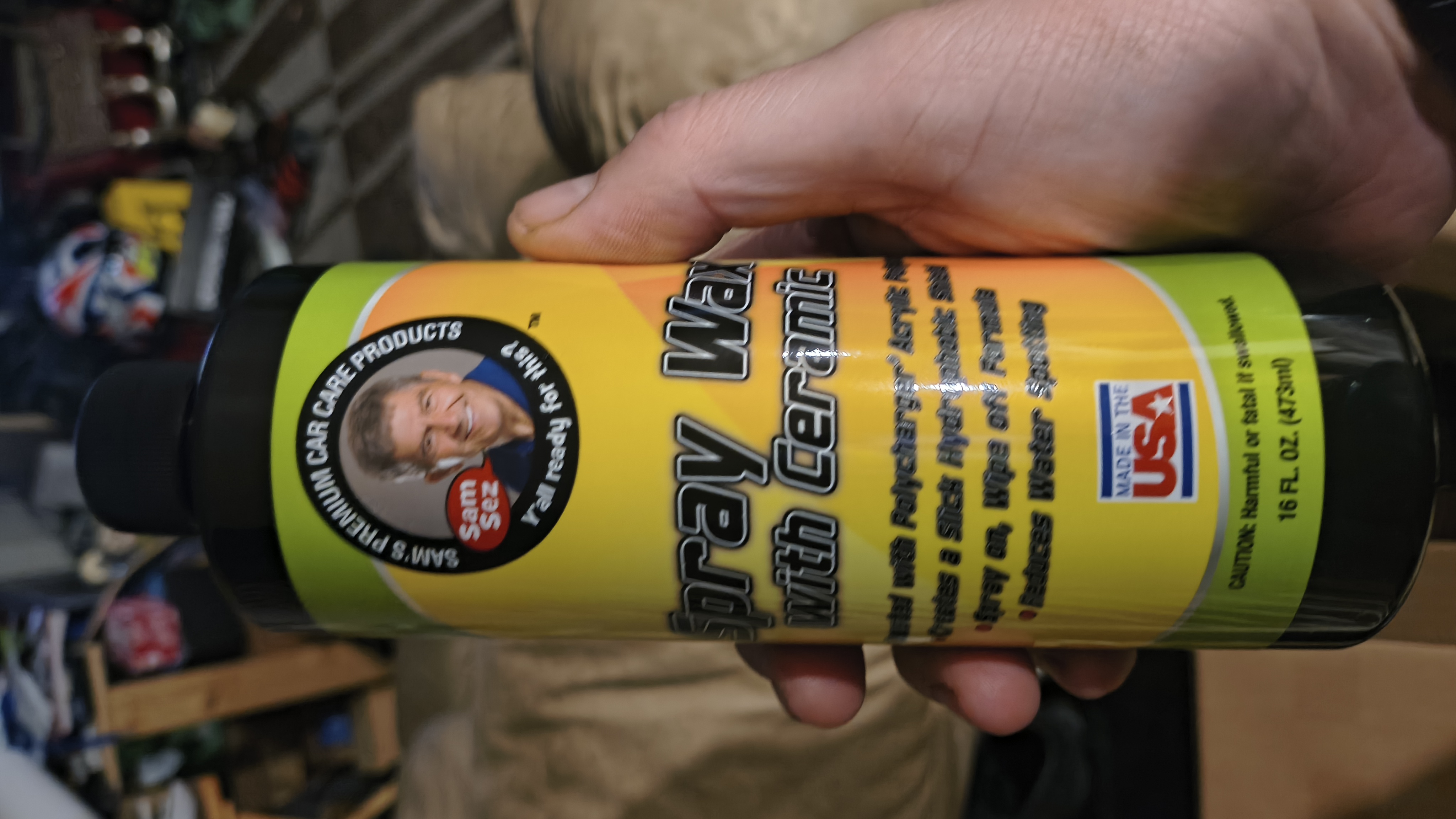 Mr Sam's Spray Wax